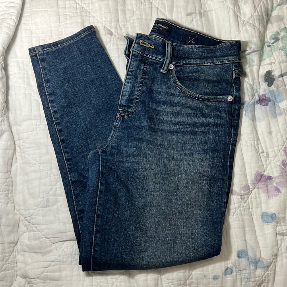 Lucky Brand dropped jeans dark wash
